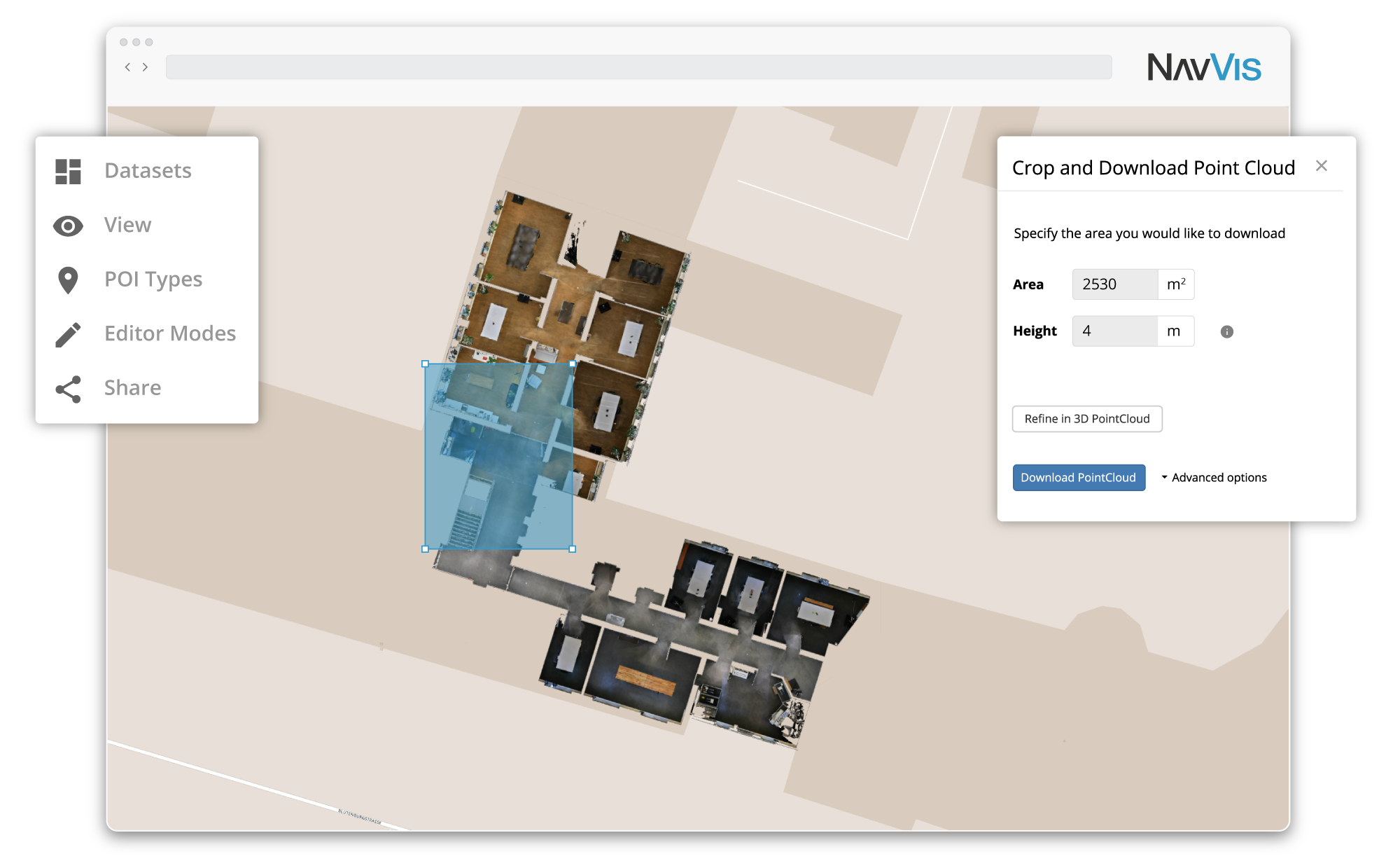 NavVis-Web-basierte-3D-Gebäude-Visualisierung